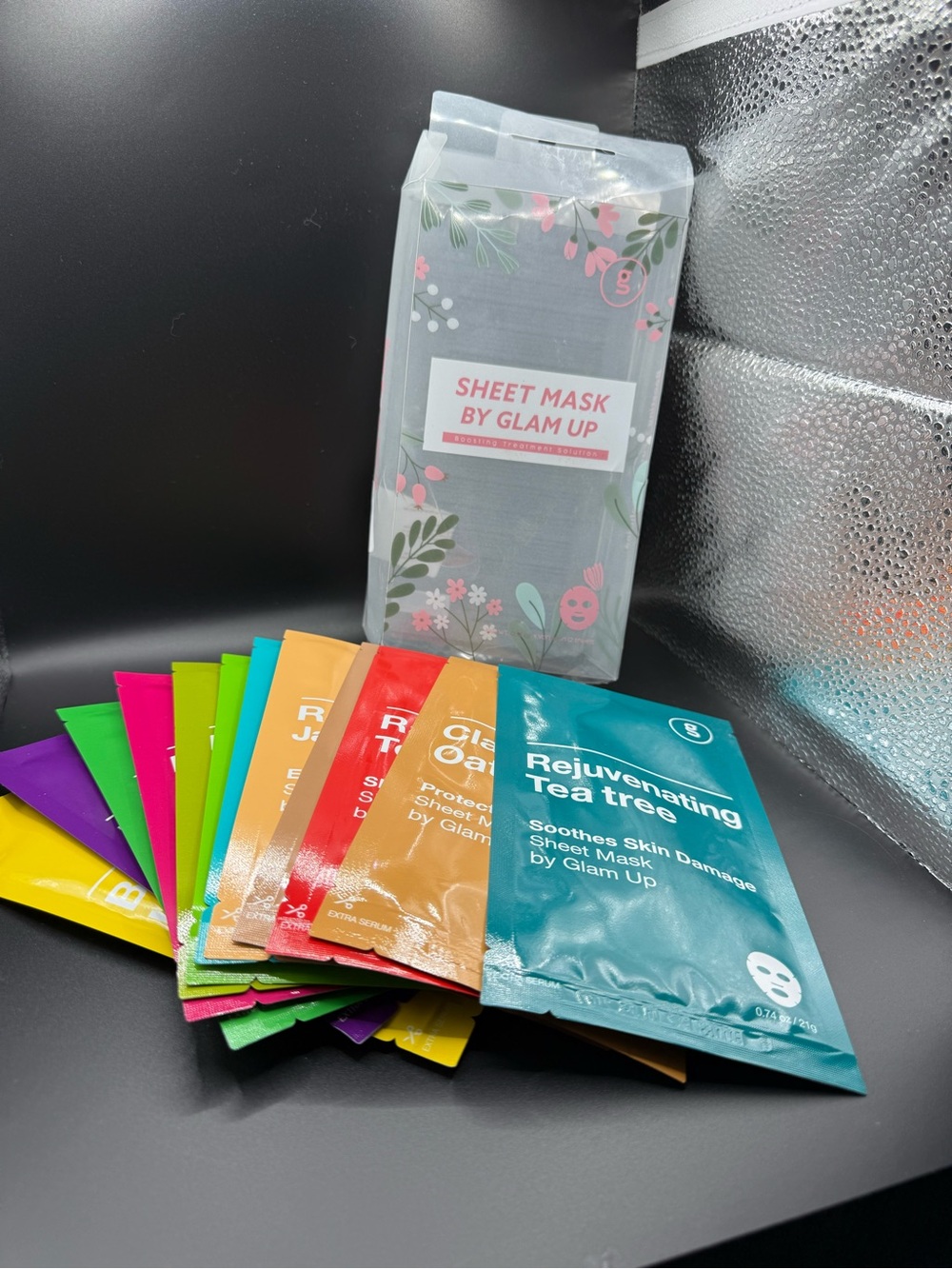 GLAM UP Korean Facial Sheet Mask 12 Pack